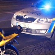 Motal se tak, že k motocyklu sotva došel