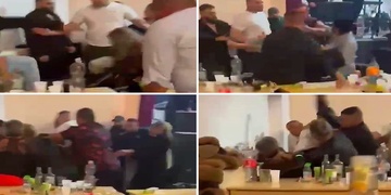 Hromadná rvačka na romské zábavě