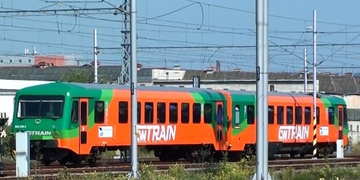 Vykradené vlaky GW Train Regio na nádraží v Plzni