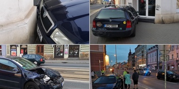 Nehoda na Klatovské třídě