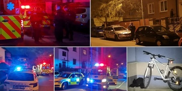 Ženu zřejmě vyhodil z okna a pak se jí před domem pokusil ubít