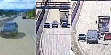 Osmdesátiletý zmatený řidič jel po dálnici D5 v protisměru a ohrozil tak desítky lidí