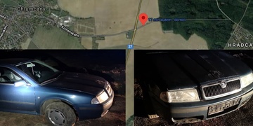 Octavii údajně ze silnice vytlačil kamion