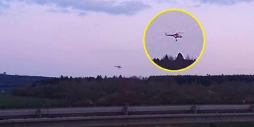 Helikoptéra u Olympie