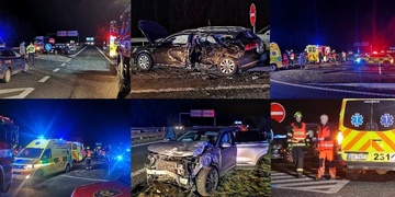 Vážná nehoda mezi Plzní a Sulkovem, viník měl pozitivní test na pervitin
