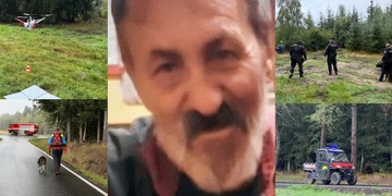 Intenzivní pátrání po ztraceném houbaři stále pokračuje