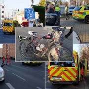 Autem sražená sedmnáctiletá dívka i cyklista s rozbitou hlavou