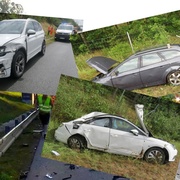 Tři nehody na dálnici D5 během jediné hodiny - policisté varují