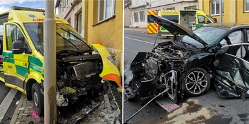 Vyjádření záchranářů k vážné nehodě sanitního vozu
