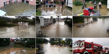 Vydatná bouřka se prohnala Plzeňskem