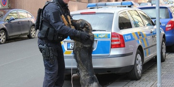 Psovod zadržel teprve 18letého recidivistu při dalším vloupání