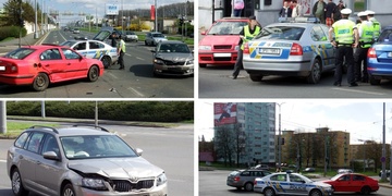 Opilý řidič na Rokycanské zranil dvě nezletilé děti