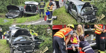 Mladý řidič auto se třemi dětmi doslova smetl ze silnice