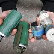 Nález speciálních pyrotechnických prostředků v Touškově