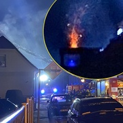Noční požár - majitel měl obrovské štěstí a zaplatil pouze pokutu