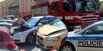 Nehoda s vážným zraněním uzavřela v Plzni Sušickou ulici