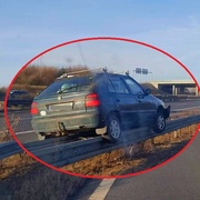 Horská dráha uprostřed D5