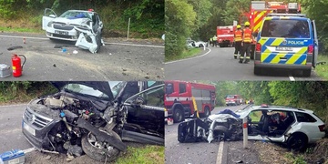 Další vážná dopravní nehoda, hasiči vyprošťují mladou ženu