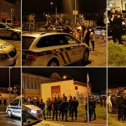 Oslava se zvrhla v hromadnou bitku