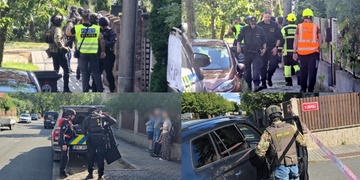Ozbrojený muž se zabarikádoval v domě, na místě zasahuje krajská zásahová jednotka a vyjednavač