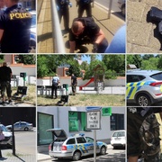 V centru Plzně zaútočil boxerem a pak začal střílet