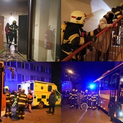 Požár v domě pro seniory si vyžádal jeden lidský život