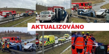 Vážná dopravní nehoda na Regensburské - aktualizováno