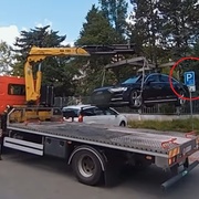 Parkování na místě vyhrazeném pro zdravotně postižené