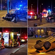 Vážná nehoda v Plzni Bolevci