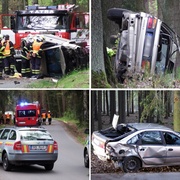 Tragická dopravní nehoda, jeden člověk nepřežil