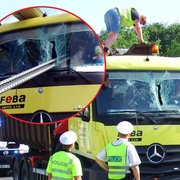 Řidič se podruhé narodil, železný profil ho málem přišpendlil k sedačce