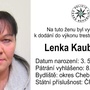 Po Lence Kaubeové pátrají kriminalisté již šest let