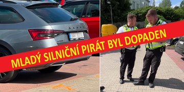 Řidič, který ujel od nehody, byl dopaden