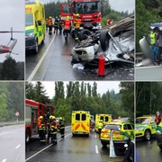 Při střetu aut zemřela matka s dvanáctiletým synem - aktualizováno