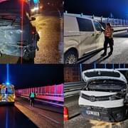 Dopravní nehoda na Západním okruhu Plzně