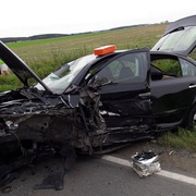 Vážná nehoda u Záchlumí