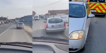 Řidička za jízdy zkolabovala, hrozícímu neštěstí zabránil řidič dodávky s parťákem, děkujeme!