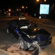 Plné auto totálně opilých cizinců havarovalo