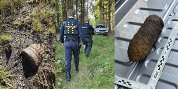Nález německého protitankového projektilu