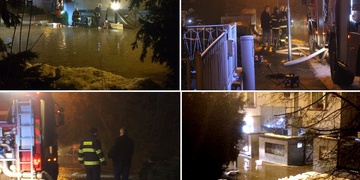 V Plzni praskl vodovodní řad