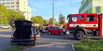 Za ranním střetem vozů bylo nedání přednosti