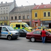 Sražené dítě na Masarykově náměstí – , 