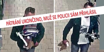 Poznáte podezřelého z Tachova - aktualizováno, hledaný se sám přihlásil na policii