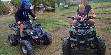 Jedenáctiletému klukovi ukradli jeho milovanou čtyřkolku a jeho rodina teď moc prosí o pomoc