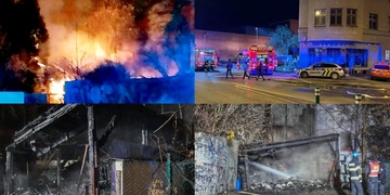 Požár u Nového divadla