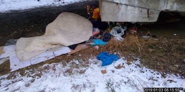 Bezdomovec opakovaně znečišťuje veřejné prostranství