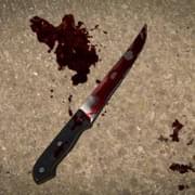 Muž zaútočil nožem na dva policisty