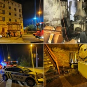 Dva požáry během hodiny