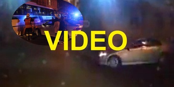 Video nehody - prožijte nehodu společně s cestujícími autobusu