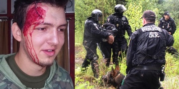 Dnešní ranní trénink s pořádkovou jednotkou - , 